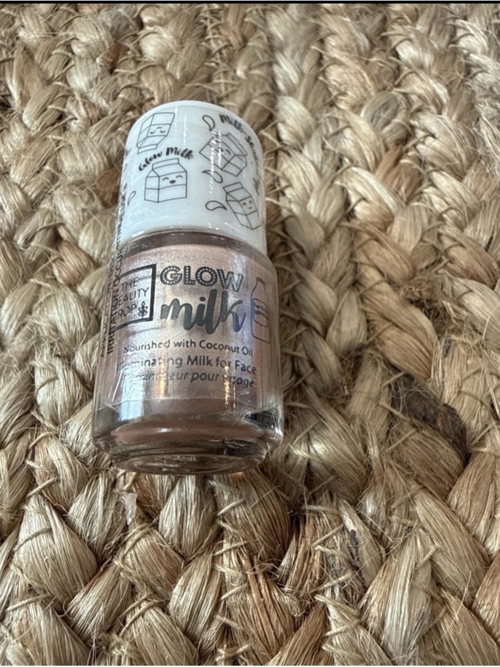 The Beauty Crop Glow Milk — Soft Pink Shimmer